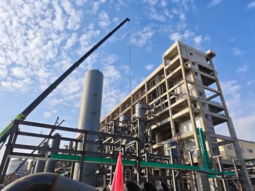 山西大型造气节能环保提升及配套改造项目竣工投产